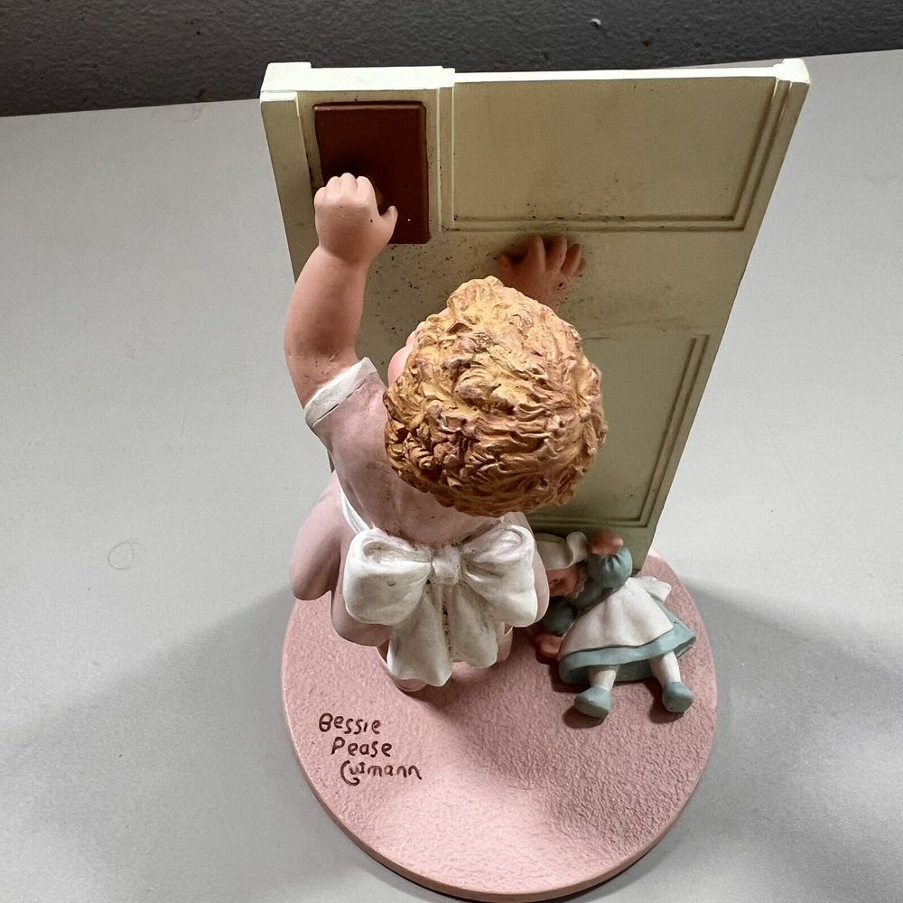 Bessie Pease Gutmann May We Come In Figurine‎ Danbury Mint 1992 LTD Edition - Picture 5 of 7